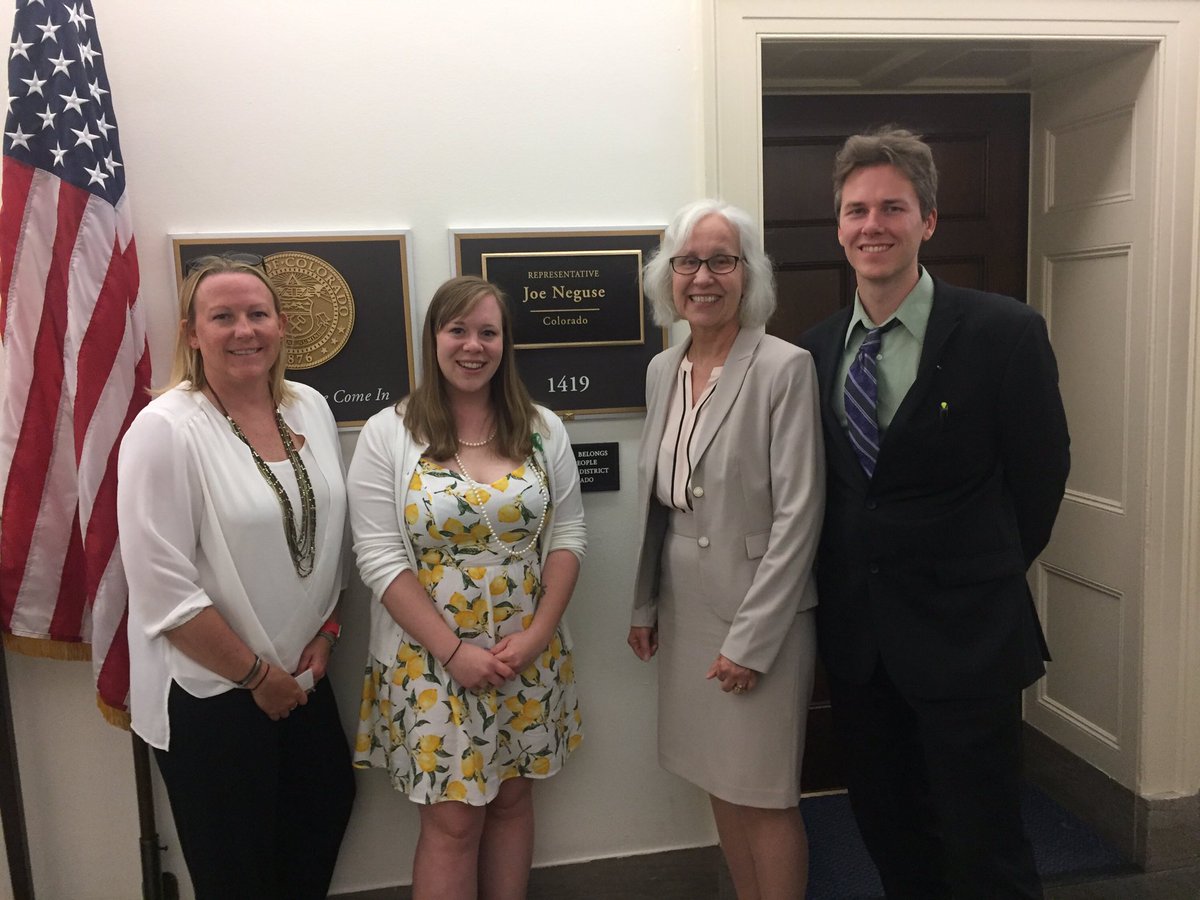 EnaColorado's tweet photo. @RepJoeNeguse meeting with Katie Wallace talking about Workplace Violence and EMSc Reauthorization Act. Thanks @RepJoeNeguse for Cosponsoring Bill HR1309! #ENAinDC https://t.co/yLIgKyp8jo