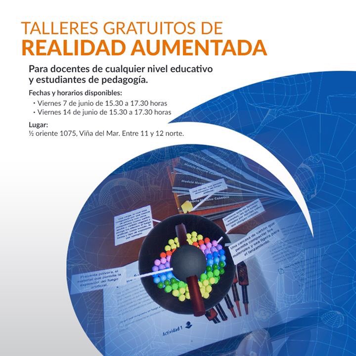 En el marco de la colaboración y trabajo con la red #STEAM, damos a conocer taller de Realidad Aumentada, organizado por Costa Digital. 
Más información e inscripciones en: 
docs.google.com/forms/d/e/1FAI…