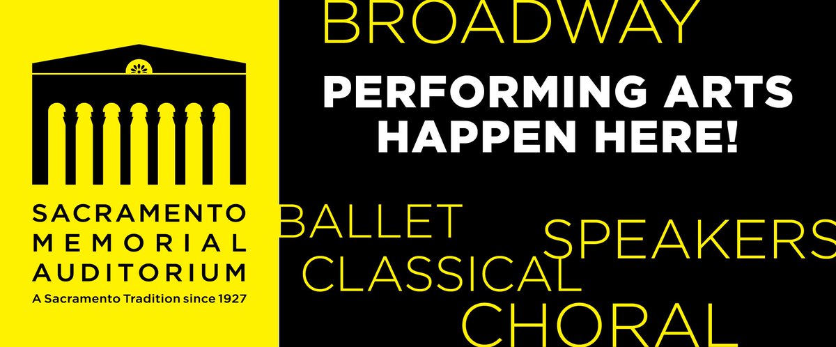 Memorial Auditorium is reopening its doors! Catch <a href="/SacMusicals/">Broadway Sacramento</a> @SacPhilOpera, <a href="/SacSpeakers/">SacramentoSpeakers</a> performances and more in months to come!

The city is offering free public tours of the revamped Memorial Auditorium on Memorial Day, Monday, May 27 from 10am to Noon.