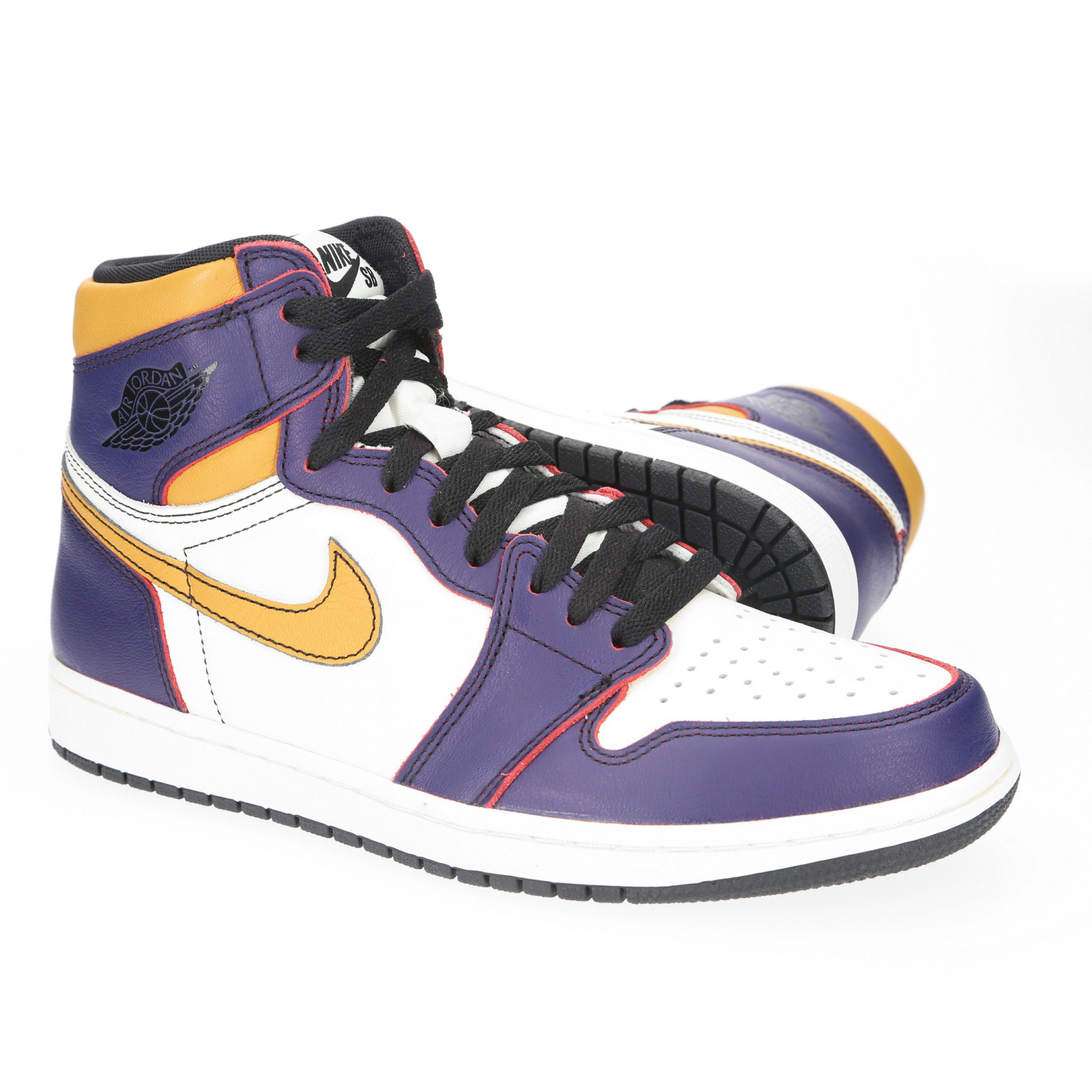 nike sb jordan 1 lakers raffle