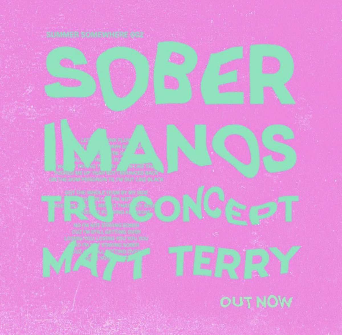 SOBER - @DJImanos @truconcept_ and myself have a little treat for you all to enjoy especially over the summer ! OUT NOW ☀️🍹