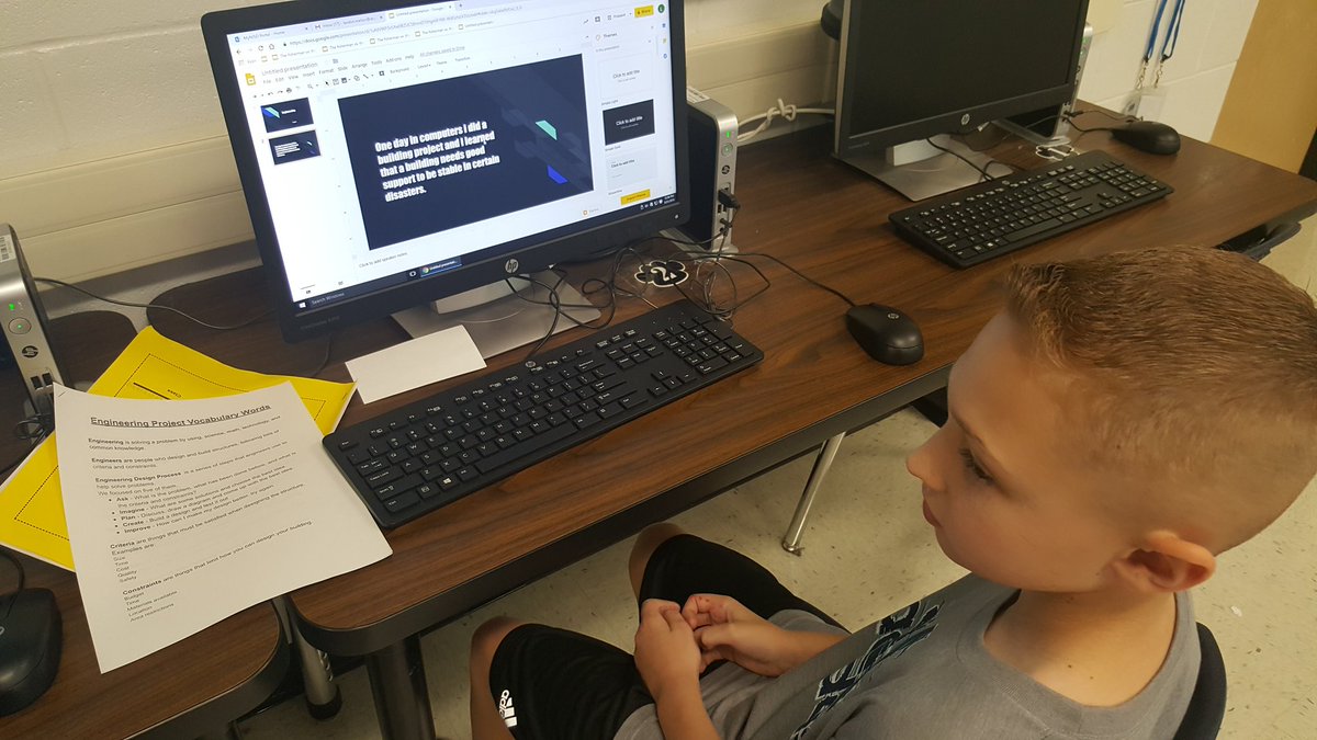 jroberts1245's tweet photo. Third grade was excited to get back to their workstations to create a slide presentation reflecting on their  engineering project. #NISDECT #ECTSTEM #GoPublic @NISDMoraES @PatyGonzalez3rd @NISDElemScience @RootEdSA @EiE_org  @NISDAcadTech https://t.co/nXdWIFG2cz