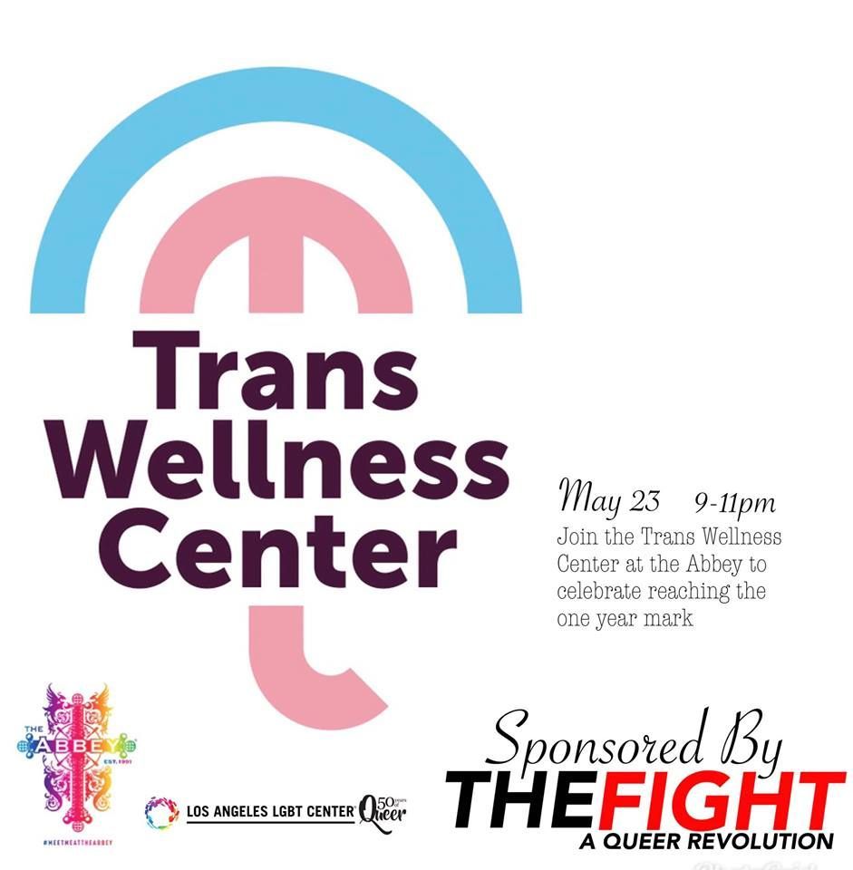 TransChorusLA's tweet photo. SAVE THE DATE! Tomorrow from 9pm - 11pm the Trans Wellness Center will be celebrating their first year at @TheAbbeyWeHo !! Swing by and say hello!
#trangender #LGBTQ #GayInLA #TransWellness #TheAbbeyWeHo https://t.co/FvV8O1JSbr
