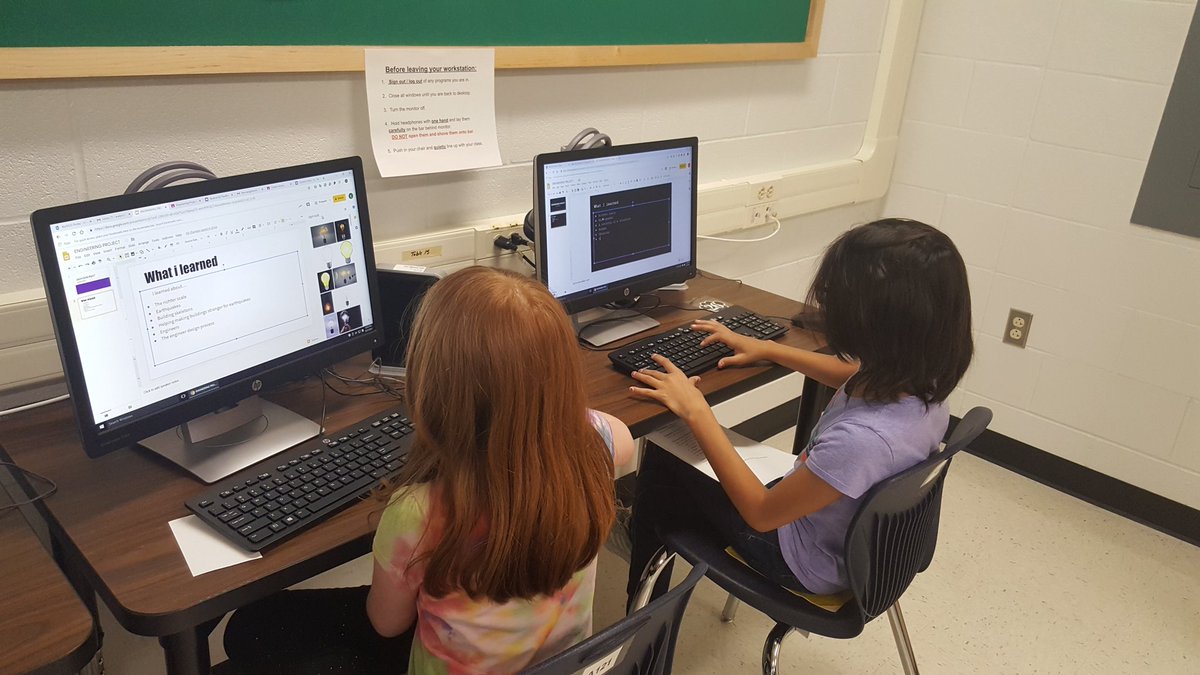 jroberts1245's tweet photo. Third grade was excited to get back to their workstations to create a slide presentation reflecting on their  engineering project. #NISDECT #ECTSTEM #GoPublic @NISDMoraES @PatyGonzalez3rd @NISDElemScience @RootEdSA @EiE_org  @NISDAcadTech https://t.co/nXdWIFG2cz