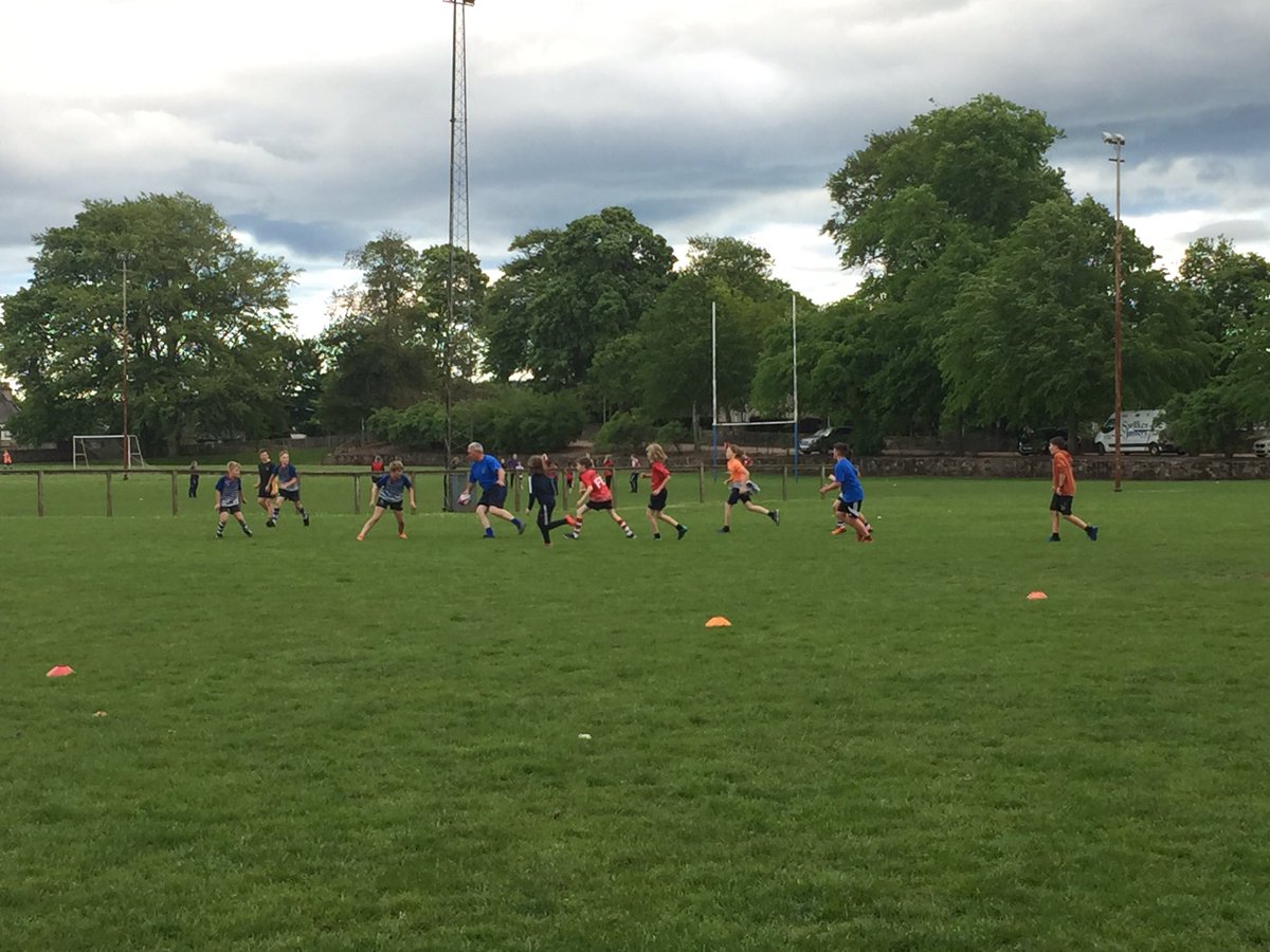 We had a new Fife Clan player at <a href="/Tartan_Touch/">Papa Johns Tartan Touch</a> tonight - along with a massive 90 other players! A great win for rugby!