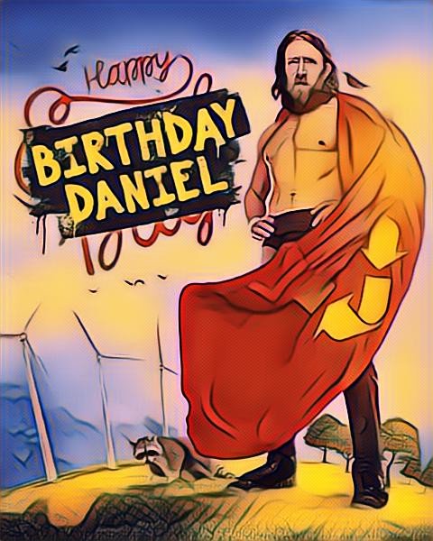 Happy Birthday to the Planets Champion.

DANIEL BRYAN.

Have a great day, champ  