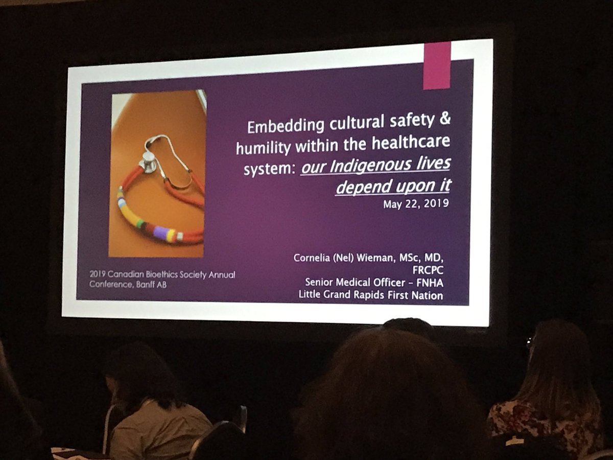 TY 🙏🏻 Dr. Nel Weiman for your important plenary session at #CBS19...Hey 👋 hcps, lets refocus to inquire with indigenous, First Nations & Métis people’s “What happened to you?” 🤝 (not what’s wrong w you) #culturalsafety #culturalhumility #shifttheparadigm