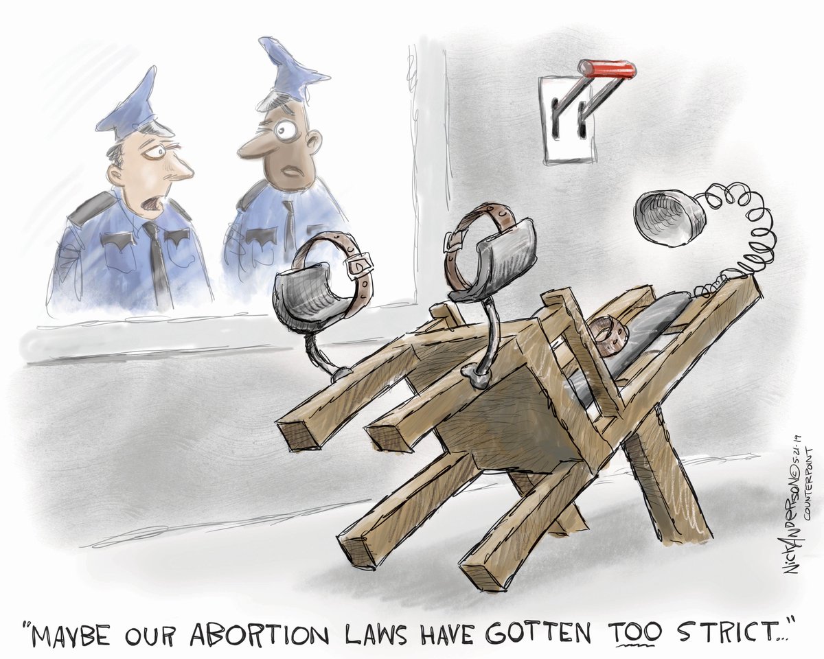 Abortion Laws...
Consider supporting my work on Patreon so I can continue creating it: patreon.com/editorialcarto…
#Choice #alabama #prochoice #AlabamaAbortionBan