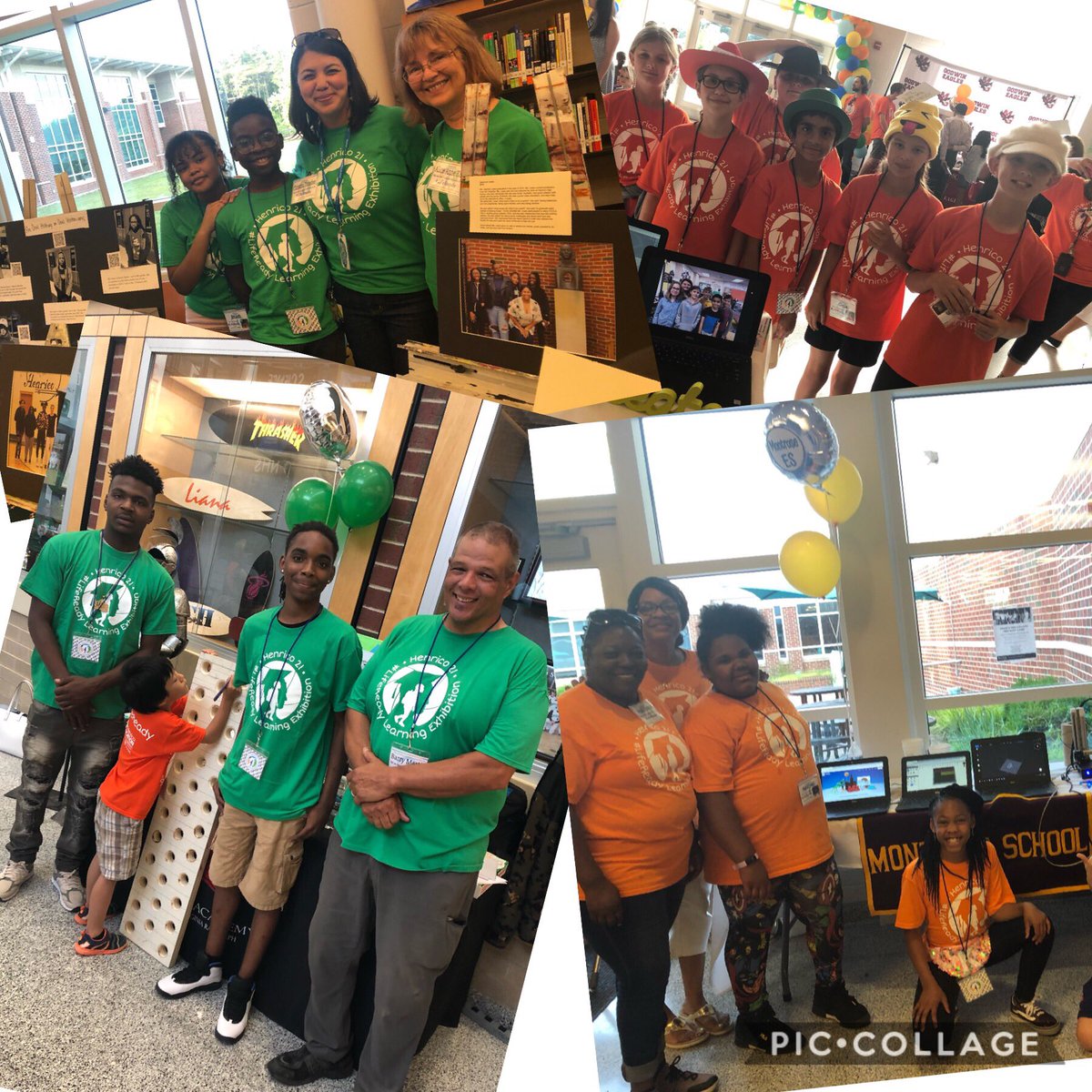 AmyCashwell's tweet photo. I’m proud to be part of this amazing @HenricoSchools learning community!! This evening’s Henrico 21 Learning Exhibition featured stus, teachers and leaders! Blown away by how well stus articulated their learning! #henricoproud #deeperlearning Bravo to the planners &amp; presenters! https://t.co/mQtEF6T7zX