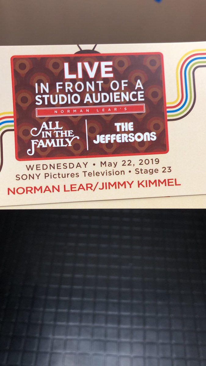 Can’t believe I got to be in the audience for this! Thank you @TheNormanLear ! Loved every minute and this cast! @kerrywashington @iamjamiefoxx @iamwandasykes @JackeeHarry @marisatomei #WoodHarrelson #WillFarrell