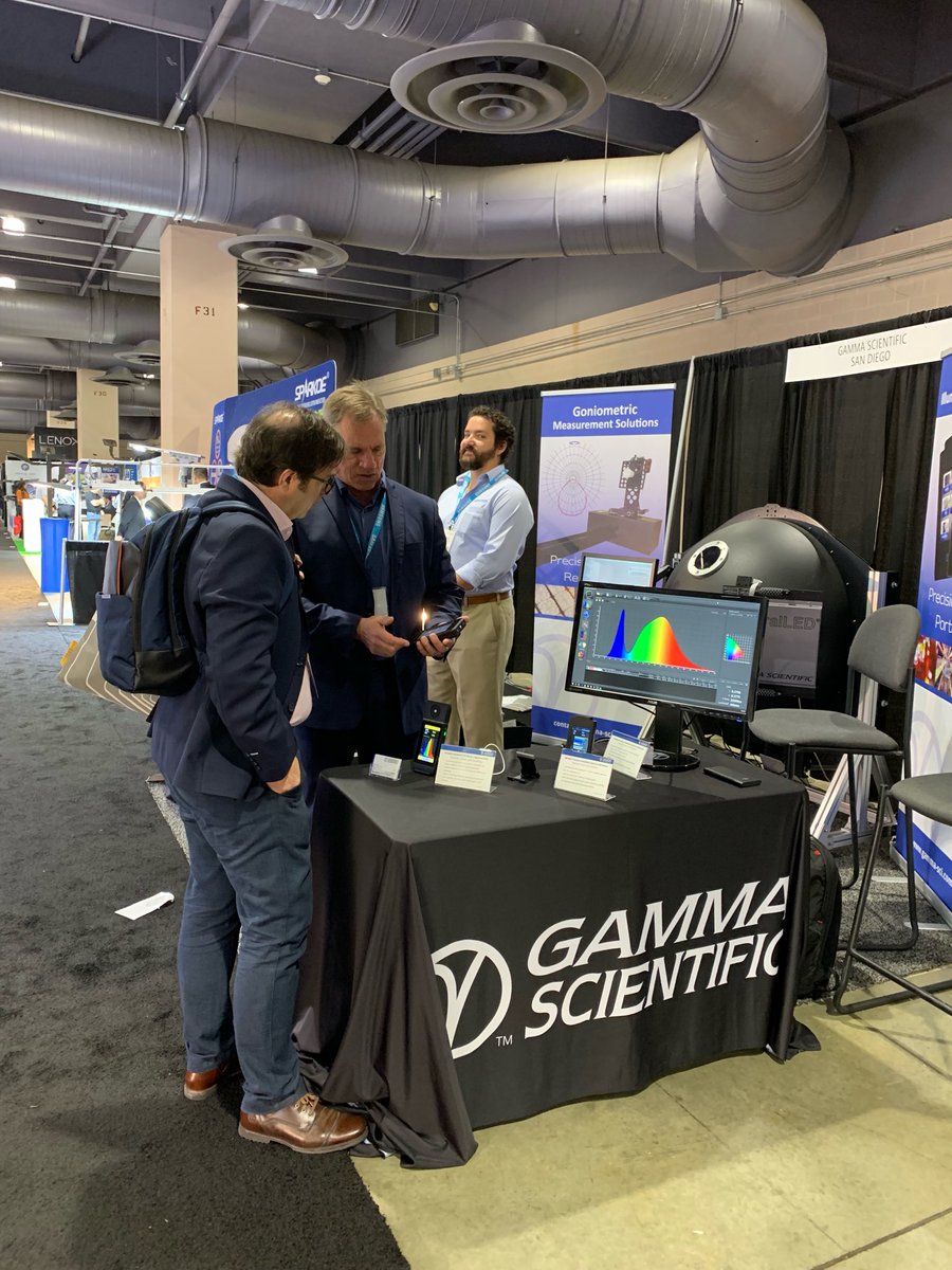 UPRtek's tweet image. UPRtek's US agent, @gammascientific takes part in the "LFI ( Lightfair International) 2019.