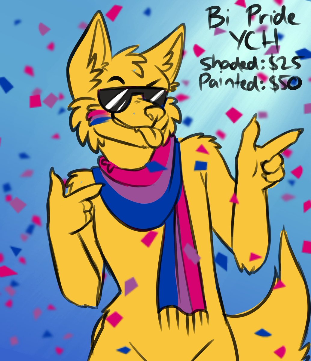 kotoartss's tweet photo. Pride parade YCHS are open! Please Dm me if you'd like to claim one. Any species, any gender, if your flag isn't here I don't mind changing one of the bases. 

https://t.co/l0KCZwo5yE https://t.co/JDp751eF6U