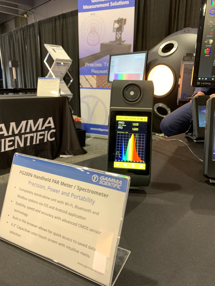 UPRtek's tweet image. UPRtek美國區代理商- @gammascientific 在「LFI, Lightfair International 2019」。