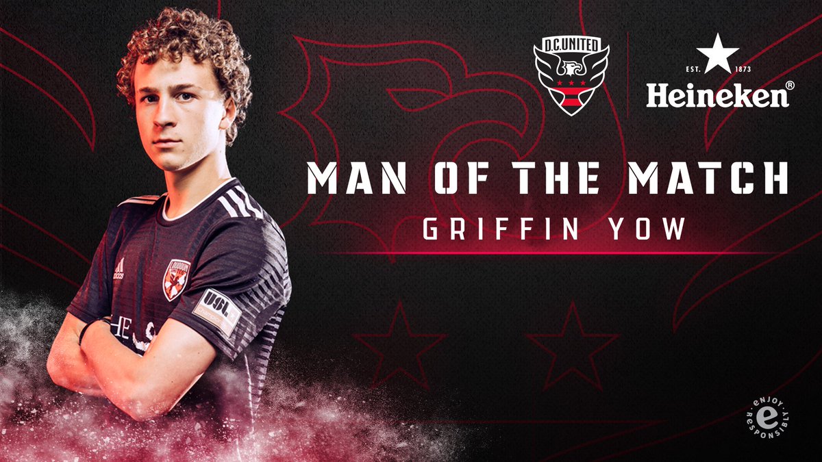 dcunited's tweet photo. Your @Heineken Man of the match. The big G, @griffin_yow! 

#DCU | #DCvBET https://t.co/u3CQD0yqit