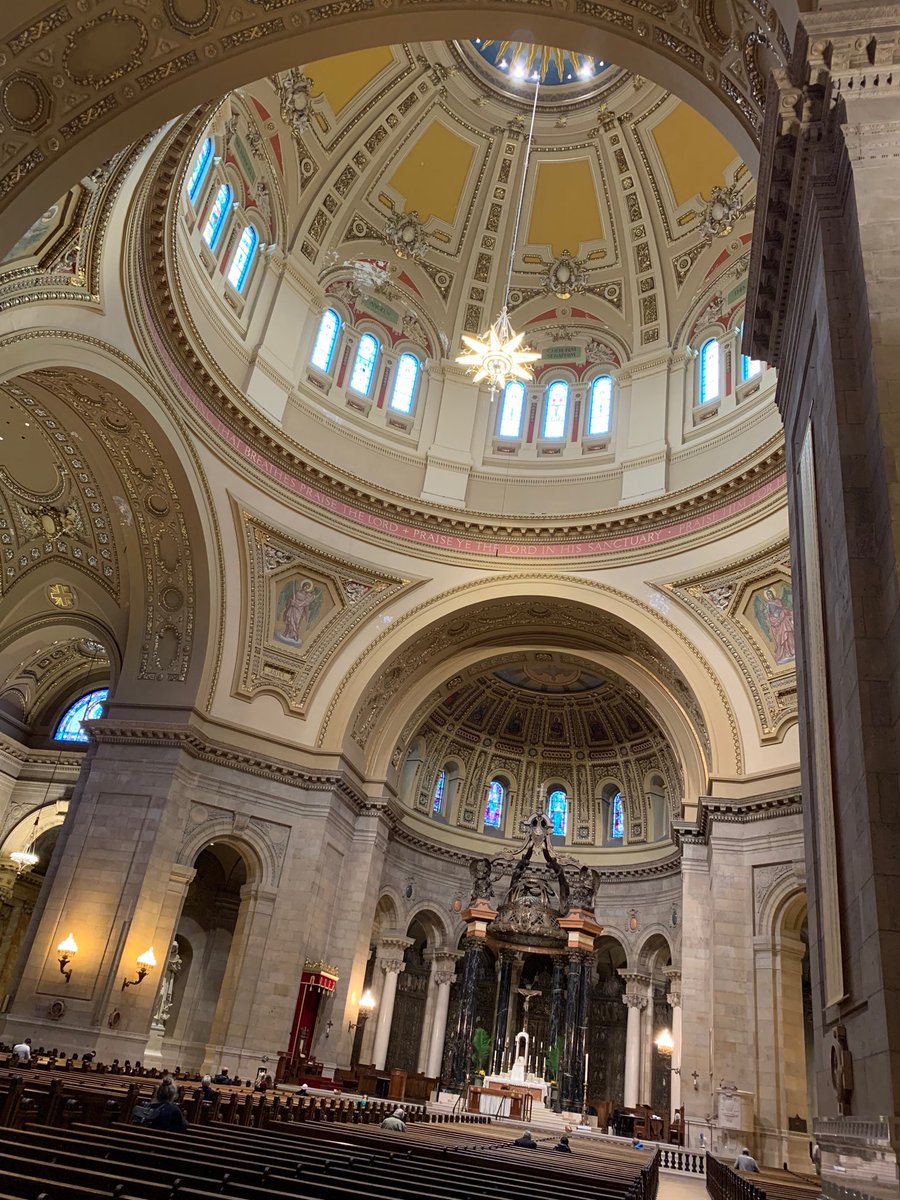 I was wondering why I feel at home in St. Paul Minnesota ... it’s the love for Michelangelo! And the great food. And the wholesome people.