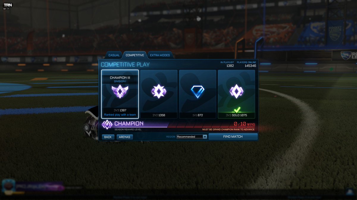 JRoja_RL's tweet photo. Inching my way there one day at a time. 118 mmr from the dream. https://t.co/4IWitvsNRl