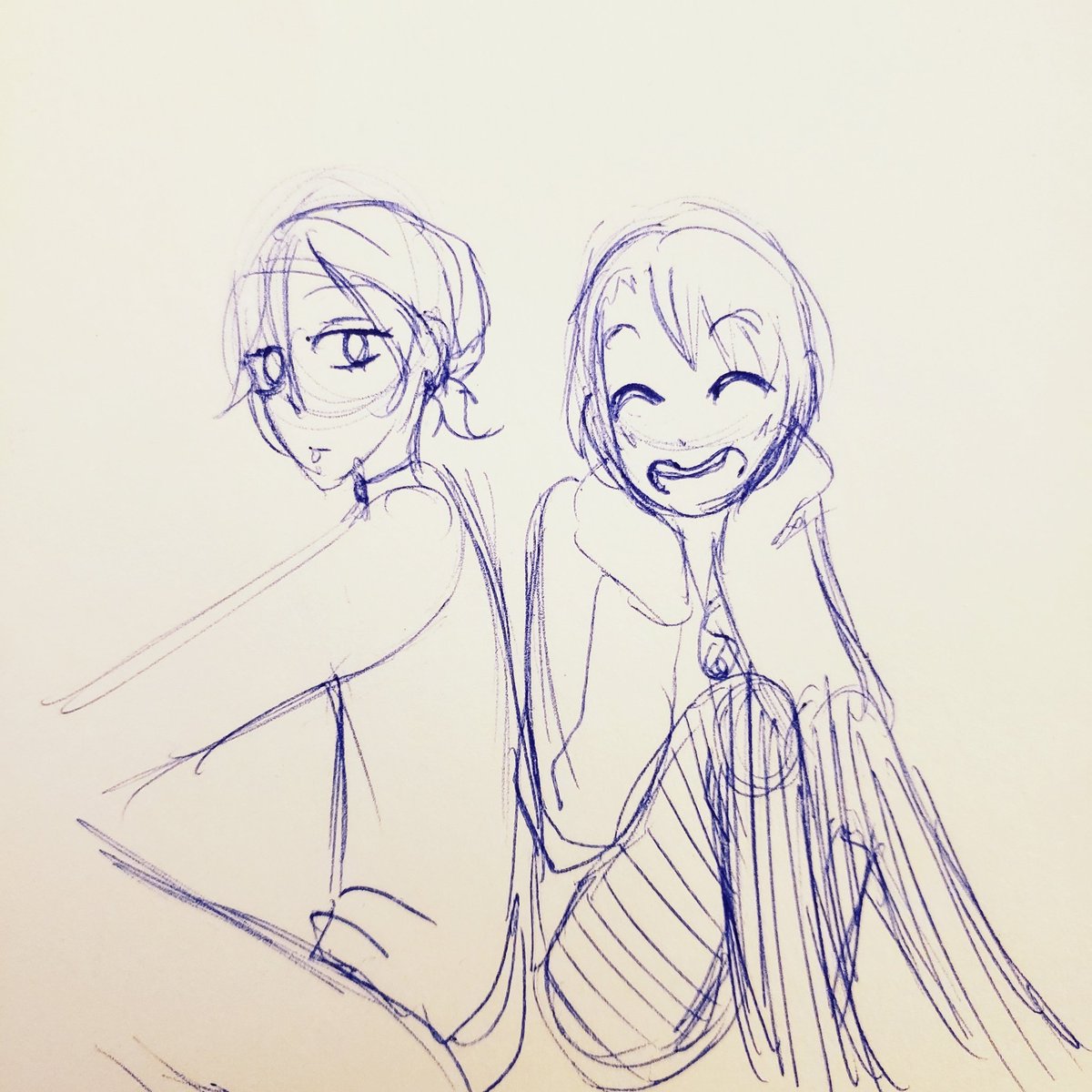 WeirdGirlArtist's tweet photo. have doodles want to show
#refundhighschool #arukim #mooklee #mookxaru https://t.co/jKxzLmAlmI
