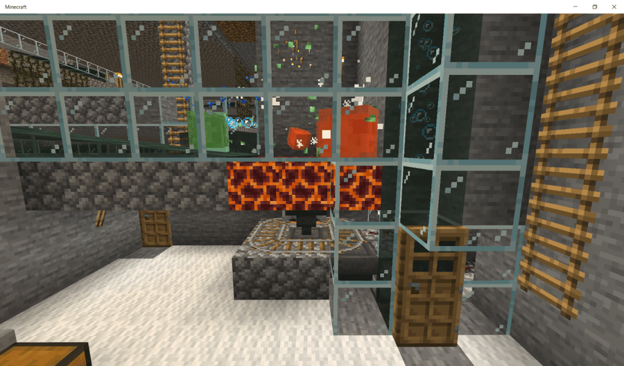 ここが旗置き場よ マイクラ風土記