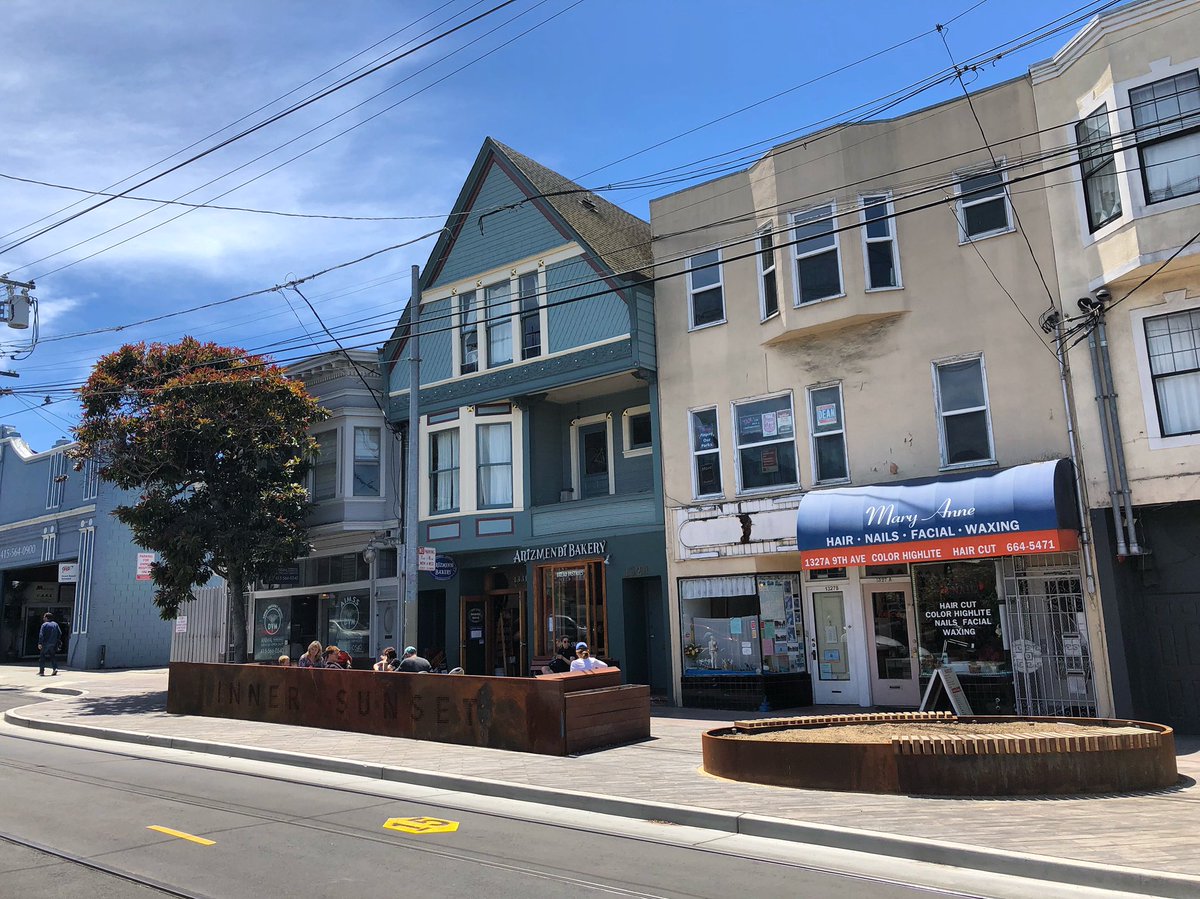 knownspaceco's tweet photo. Here’s a new project to photograph all SF Parklets. Goals: research & share designs, learn what good Parklets need to build our own on 8th Ave X Irving!
To contribute, add location & tag #SFparklet #KSparkletProject & @knownspaceco for credit
#sanfrancisco #streetphotography https://t.co/ugS4n25Cs2