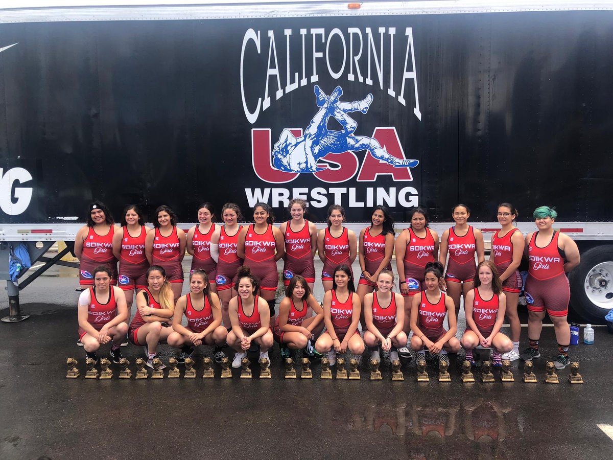SdikwaG's tweet image. Congrats to our first ever San Diego Girls travel team!!! Took 4th in Greco but cake back in freestyle and took 2nd! They killed it and I’m unbelievably proud to be apart of them! #SDWA