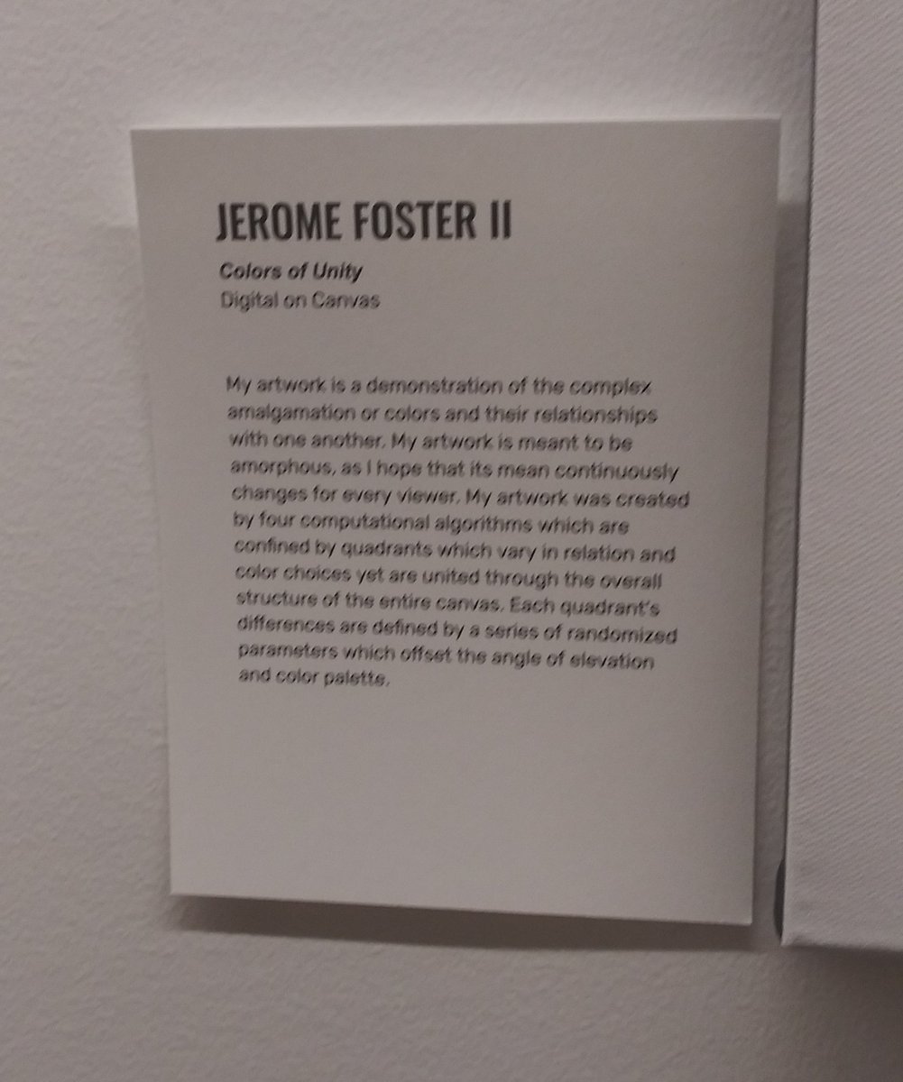 Thank you <a href="/facebook/">Facebook</a> for featuring and selling my artwork at your DC office today.

It is such an honor to have my artwork featured at such an influencial tech-company:

My artwork is symbolic of how the roots of society are being corrupted but there are still parts that are pure.