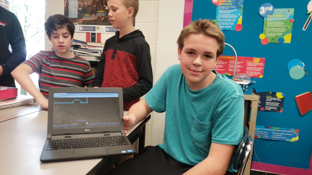 cbw68's tweet photo. In #GeniusHour projects, gifted 8th graders have been building motorized skateboards, creating baking blogs with original recipes, and developing computer games @JeffersonJH68! #innovate68 https://t.co/oPOH4W9cqm