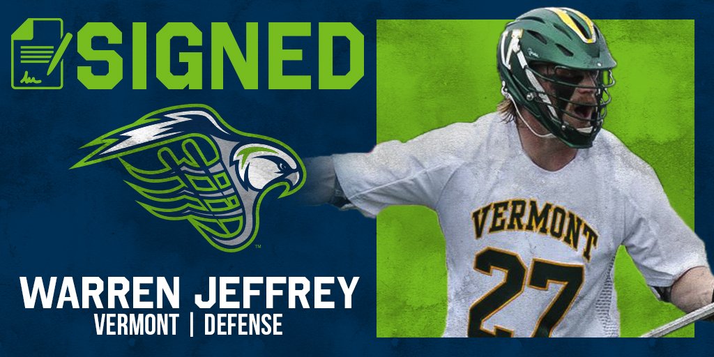 BREAKING NEWS:

<a href="/UVMmlax/">UVM Men's Lacrosse</a> defenseman <a href="/wjeffrey74/">Warren Jeffrey</a> has signed with the Bayhawks!

Welcome to the #Flock, Warren!

#MLL #Rookie