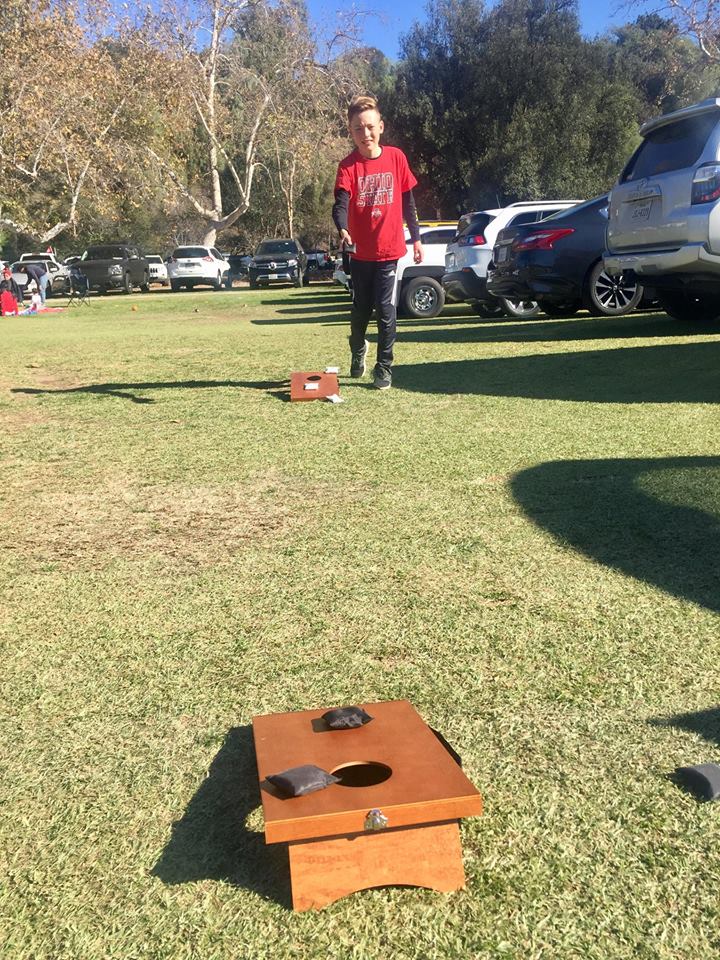 Enjoying a game of Table Top On-The-Go Cornhole! The perfect addition to your favorite spring and summer activities!

#cornhole #wegames #summer #spring #games

Grab your's today at :
woodexpressions.com…/table-top-on-the-go-cornhole…/
