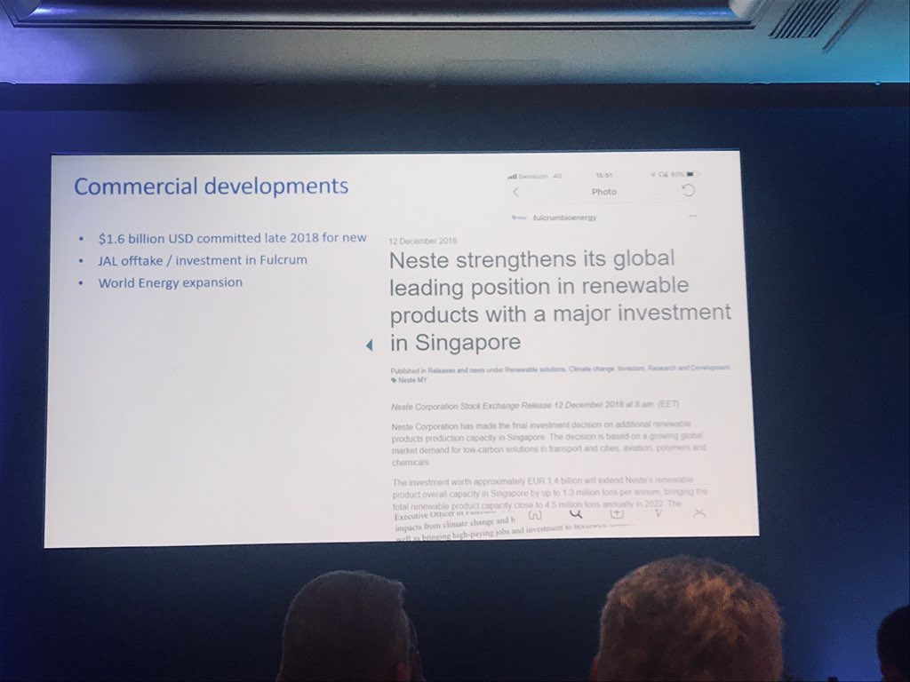 lanacvanm's tweet photo. @IATA #aviation #jetfuel  Neste cited as strengthening its position in renewable products with major investments and partnerships @NesteGlobal  @Neste_US https://t.co/1xeVi7Pxw4