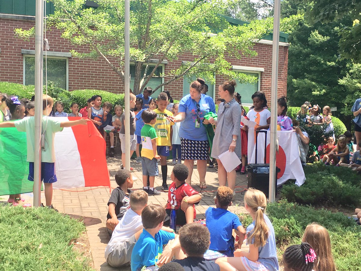 Caringplace3's tweet photo. Our Peace Pole Ceremony, and our IT week Closing Ceremony ended with a bang! Bravo to everyone who helped put everything together. @EmilyBoatright @APS_SmithAP @pointsbyPortee @ptyut1999 @APS_SarahSmith https://t.co/aAj2EqiVUn