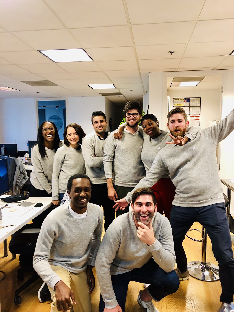 chefPriyanka's tweet photo. this is one good lookin’ crew @adaptly LA! these sweatshirts will come in handy for this chilly LA weather 😉 #adsapi @AdsAPI https://t.co/FXSScf7Xal