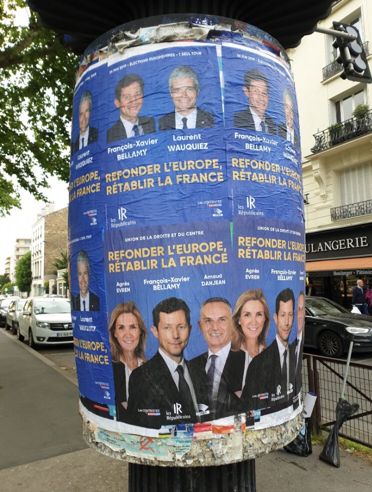 A #Fontenay, la mobilisation pour la liste d’union #LR et du #centre continue! #Europennes2019 #AvecBellamy