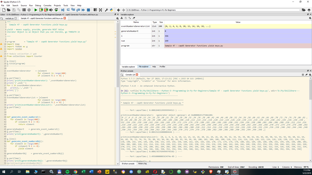 gxsoft's tweet photo. I have installed @AnacondaInc environment to Python @ThePSF & gain in speed, in confort & I then I have adopt @Spyder_IDE it's great. Maybe the BEST Python IDE, and thanks you @gvanrossum I love πPython Language
#Python
#IDE
#SpyderIDE
#DataScience
#MachineLearning
#pandas https://t.co/bMdCigVRos