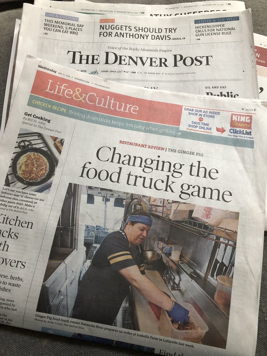 We are so honored and humbled by this amazing review by @allysoneatsden of the <a href="/denverpost/">The Denver Post</a> !!
Special thank you to @chefcarrieb for believing in us!  #hardworkpaysoffs #dreamsdocometrue 
theknow.denverpost.com/2019/05/22/the…