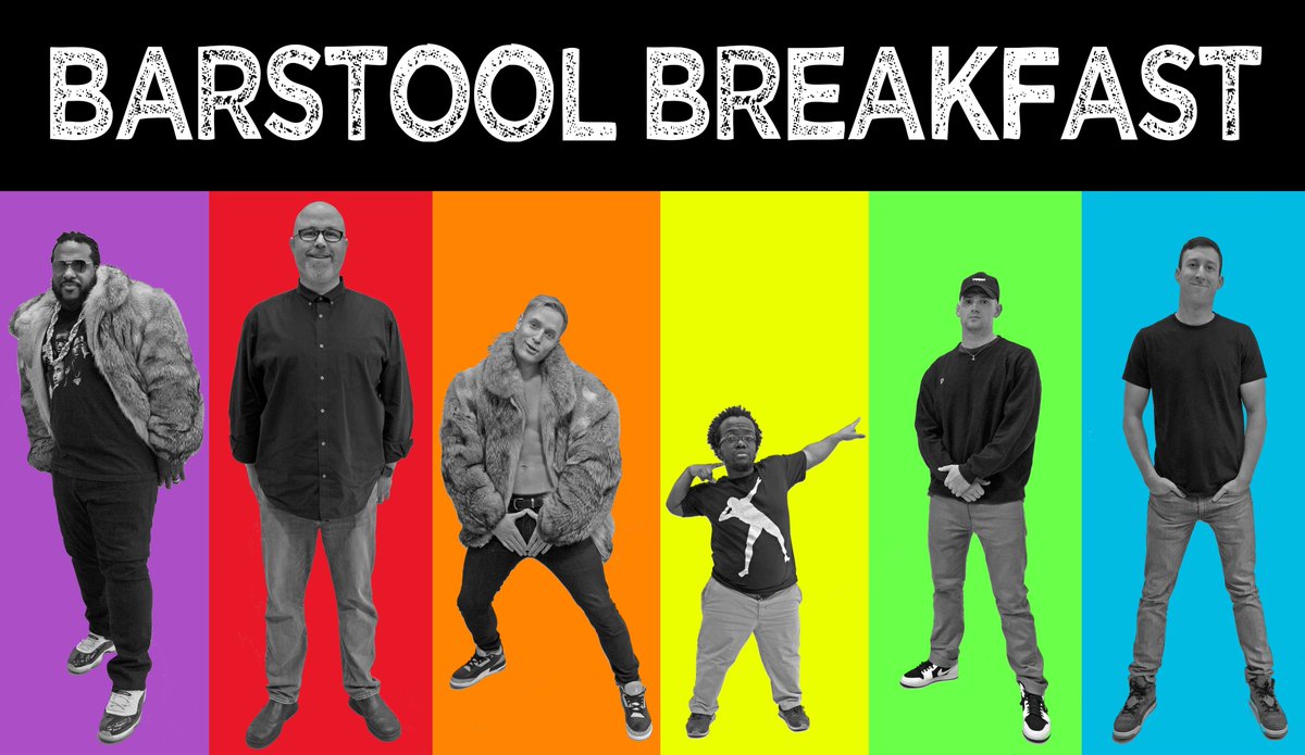 willcolon66's tweet photo. All Hail @BarstoolBrkfast We want all the SMOKE 🤬🔥🔥🔥 Monday - Friday 7am - 9am on @SIRIUSXM  POWER 85 @barstoolsports @BarstoolRadio @LargeBarstool @FrancisCEllis @BarstoolPAT @WayneJetskii @DaMidgetZimbo #BarstoolBreakfast #BarstoolRadio https://t.co/v65n7Rnq0P