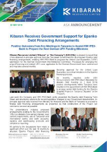 kibaranres's tweet image. Government Support for Epanko Debt Financing $KNL - bit.ly/2VWFVAn