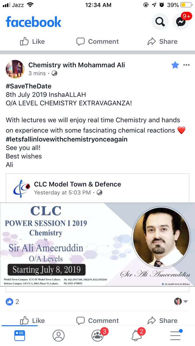 iamaliamiruddin's tweet photo. #SaveTheDate
8th July 2019 InshaALLAH
O/A LEVEL CHEMISTRY EXTRAVAGANZA!

With lectures we will enjoy real time Chemistry and hands on experience with some fascinating chemical reactions ❤
#letsfallinlovewithchemistryonceagain 
See you all!
Best wishes
Ali https://t.co/fDl3W94YWn
