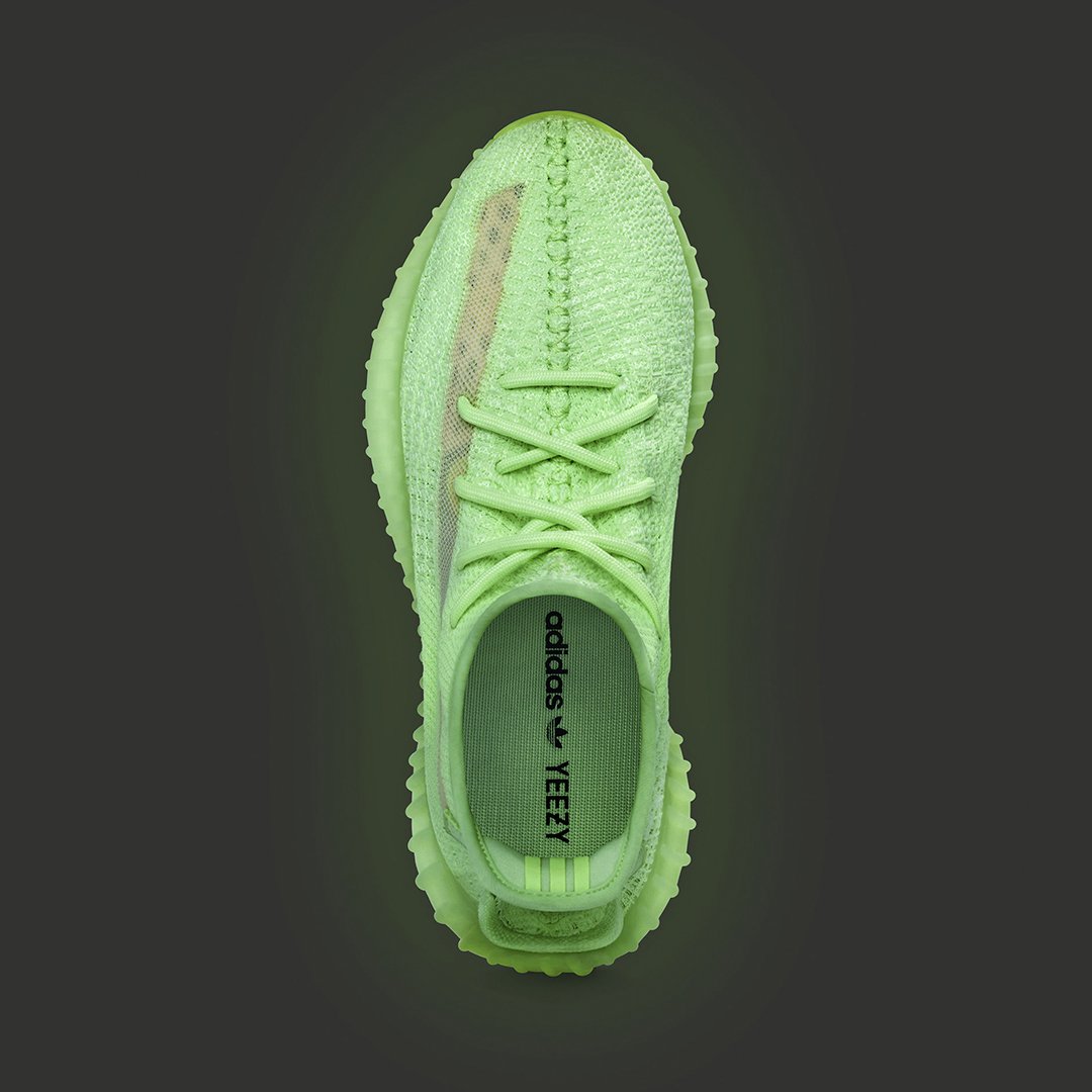 yeezy glow in the dark orange