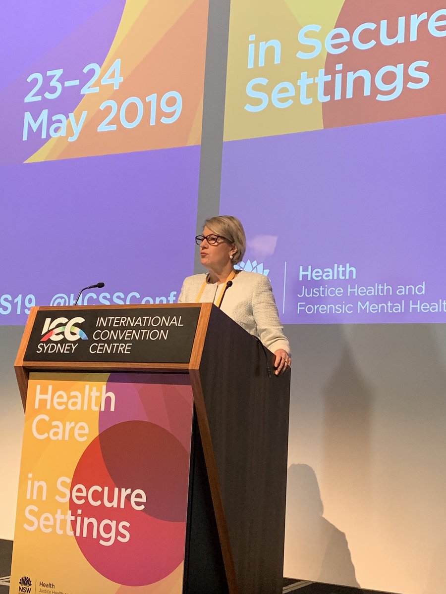sophiescott2's tweet photo. Secretary of NSW Health Elizabeth Koff kicks off #HCSS19 conference @HCSSConf https://t.co/mO6PEbhocV