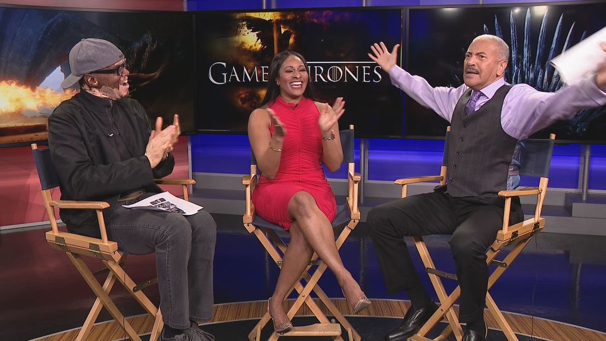 VPNewsFox2's tweet photo. I didn’t watch so I wouldn’t know... but apparently Huel’s alternative ending to Game of Thrones earned everyone’s cheers. Check it out right now on #ThreeChairs on FB https://t.co/IuzQsrcIou