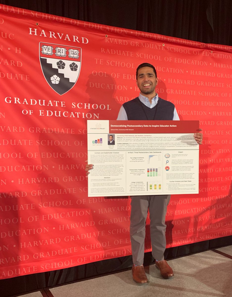 StephFak's tweet image. I’ve learned so much from picking Salman’s brain this year - I can’t wait to see how he’ll continue to advocate for students’ post-secondary success throughout his career. Congrats on finishing your SDP fellowship! @ctrisenetwork @HarvardCEPR #SDPConvening #SDP10years