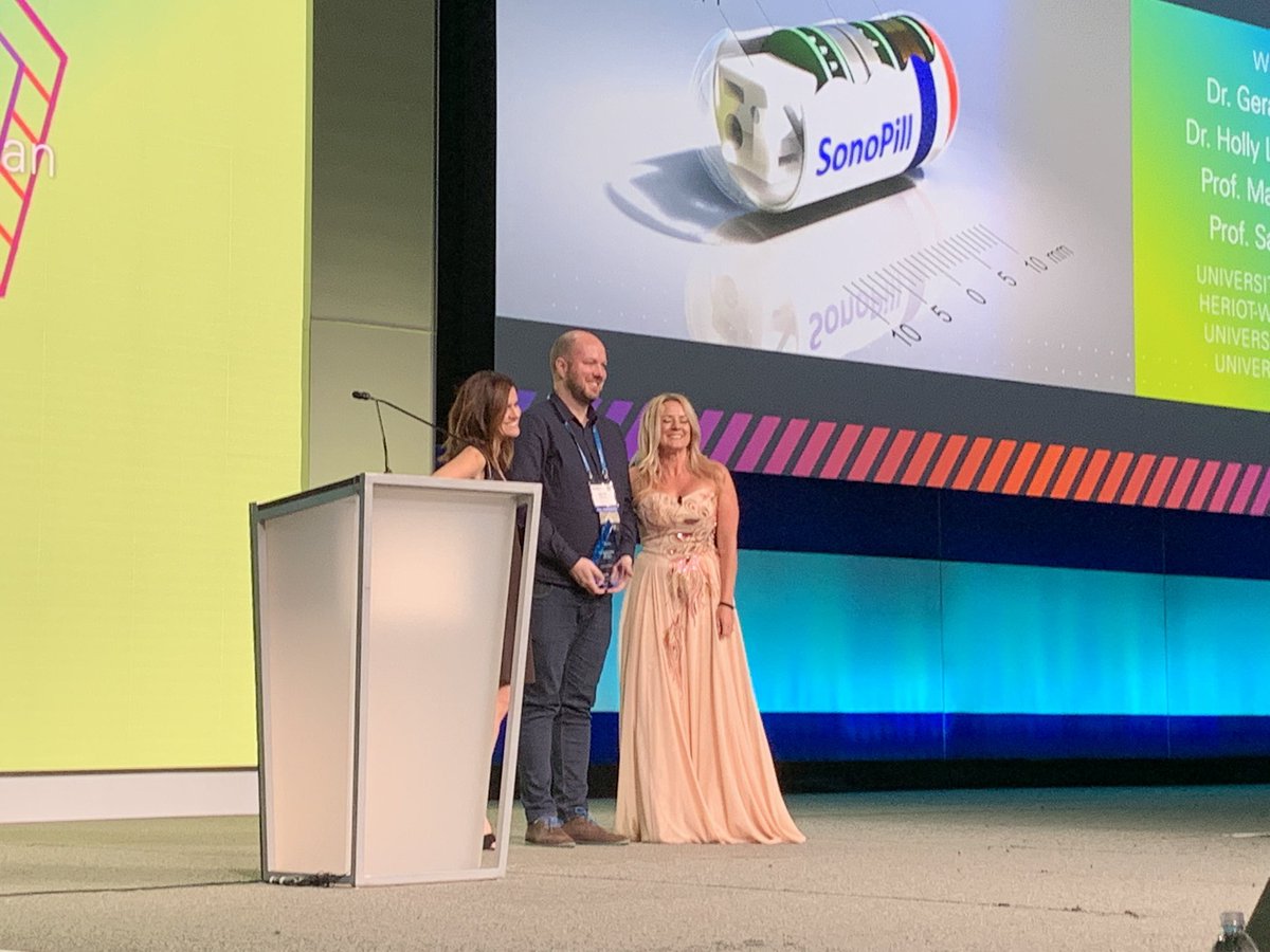 Congratulations to the 2019 Humanitarian Award Winners Sonopill research.