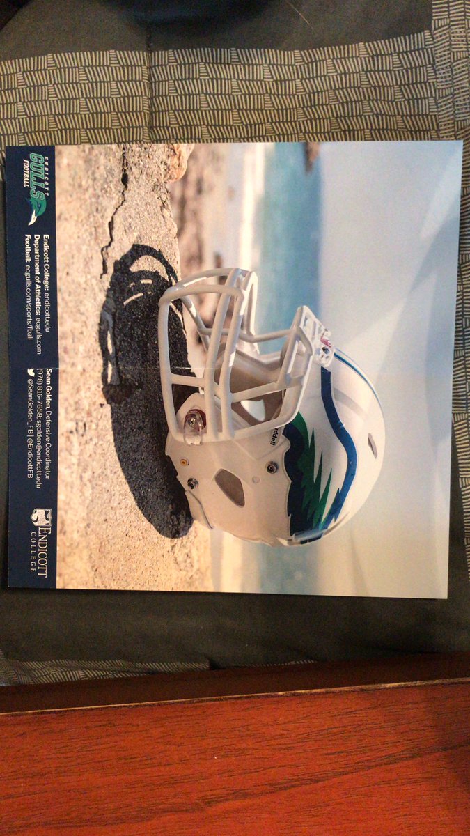 DomSagg's tweet image. Thank you @SeanGolden_FB for coming down and talking to me about Endicott college and football. @EndicottFB