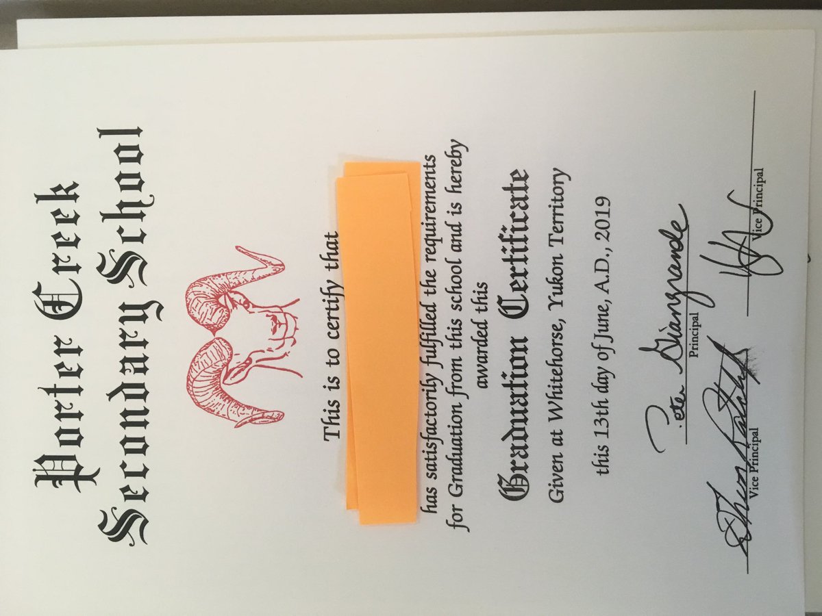 portercreek1's tweet photo. Three weeks away! Today was signing day for grad certificates. #Tradition #NewPen #Grad2019
#RamsforLife #Ramsalumni #classof2019 https://t.co/Y915BL5lsW