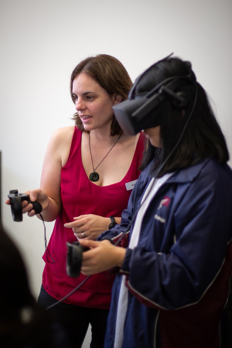 Swinburne's tweet photo. As part of the Tertiary Aspiration Program and in partnership with KIOSC, year 10 students from Wantirna College had the opportunity to explore various career paths at our Wantirna campus #KIOSC https://t.co/1cnVtm6NL8