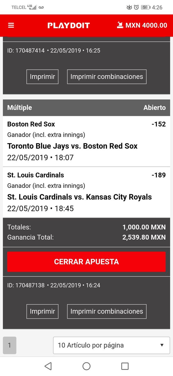 ProfPicks's tweet image. Parlay de hoy! Like si sigues al Profesor / Today's parlay! Like if you follow the Professor 📐✏️