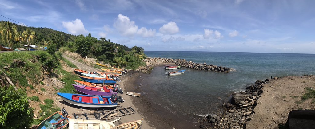 John Pinnegar (@johnkpinnegar) on Twitter photo A day of measuring tuna and dolphinfish at Stowe on the exposed south coast of Dominica. One minute glorious sunshine the next heavy rain and huge waves 🌊. <a href="/CME_Prog/">CME Programme</a> <a href="/CefasGovUK/">Cefas</a> <a href="/EngelhardGeorg/">Georg Engelhard</a> <a href="/DOMFisheries/">Dominica Fisheries</a> A day of measuring tuna and dolphinfish at Stowe on the exposed south coast of Dominica. One minute glorious sunshine the next heavy rain and huge waves 🌊. <a href="/CME_Prog/">CME Programme</a> <a href="/CefasGovUK/">Cefas</a> <a href="/EngelhardGeorg/">Georg Engelhard</a> <a href="/DOMFisheries/">Dominica Fisheries</a>