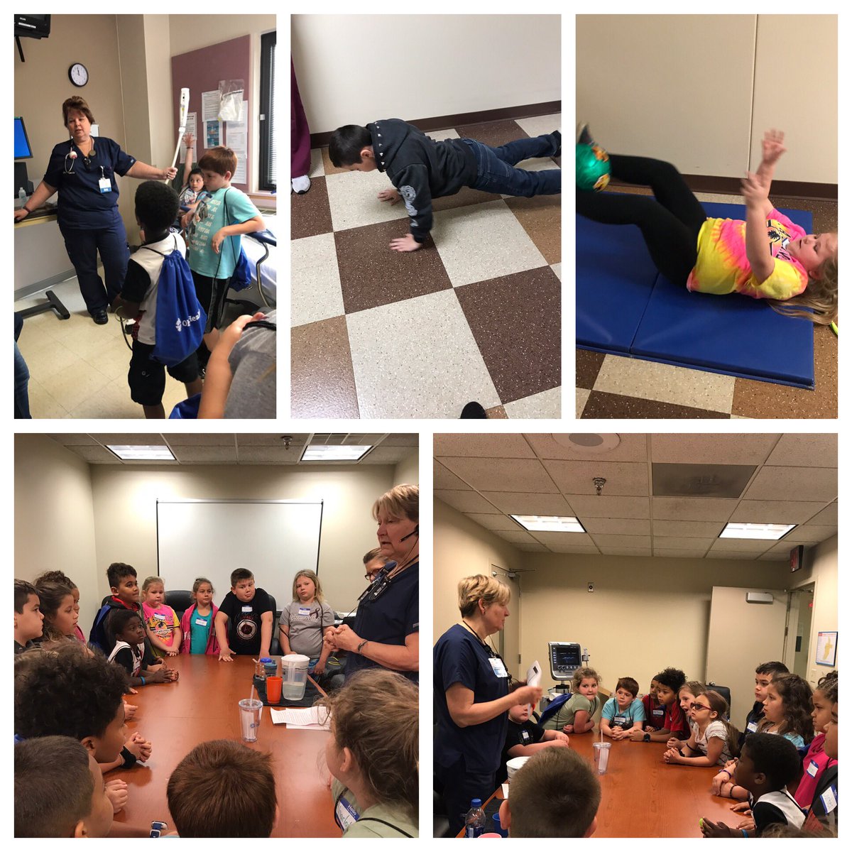 MrsAdams2ndGr's tweet photo. BHE 2nd graders had a great trip hosted by Ohio Health to conclude our Project Inspire work! #theywillchangetheworld https://t.co/0hb09Pc1yT