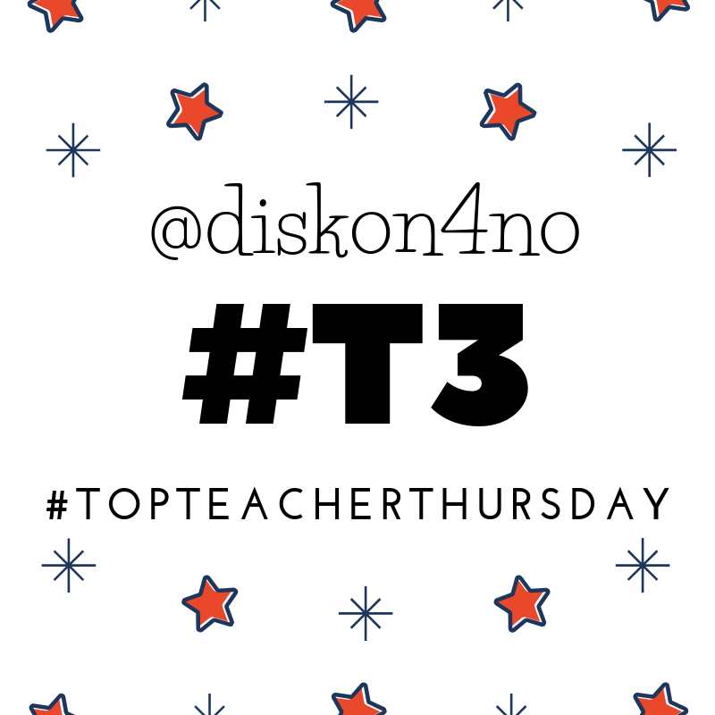 Happy #TopTeacherThursday! #T3 Follow & RT @MsJTurnbull @MakeThemMastrIt @ChrisQuinn64 @Brian_Sepe_ @nathangildart @ATorrens84 @CraigHoffman11 @mrkpyp @teacherasleader #IBDesignGuy #IBDG
