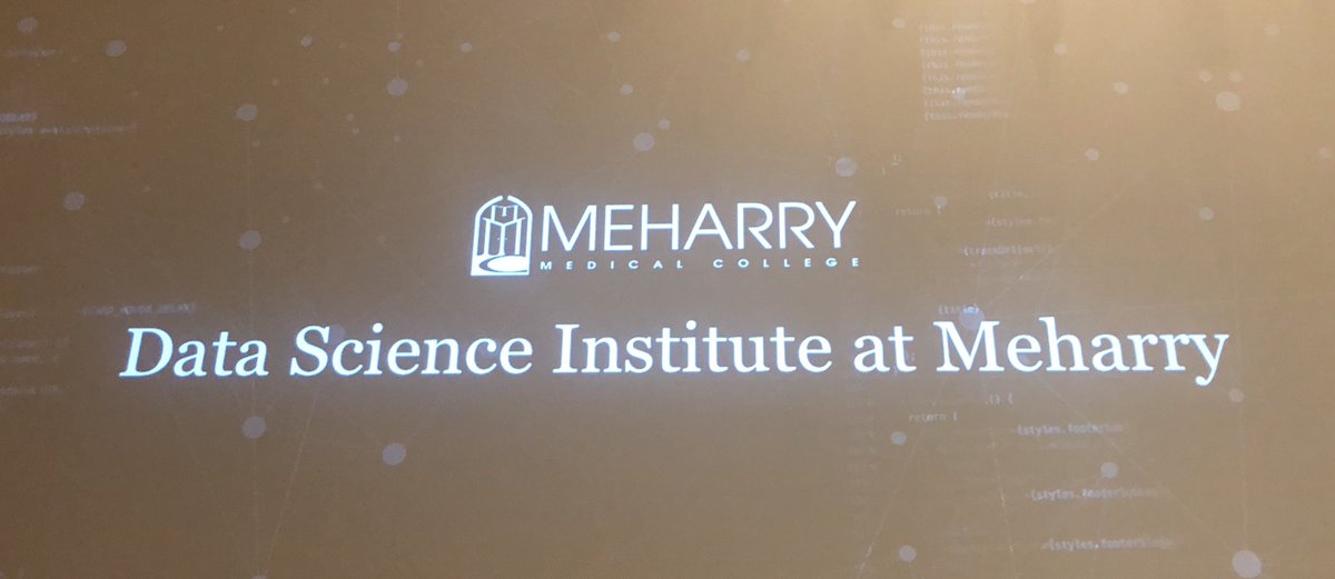 mooraj's tweet photo. Amazing work in Healthcare and Data Science by Amy Andrade, @MeharryMedical and @ClearsenseLLC “50% of African American dentists come from Meharry” #DWS19 @cloudera #HealthcareIT #BigData https://t.co/ICQKdQRHqs